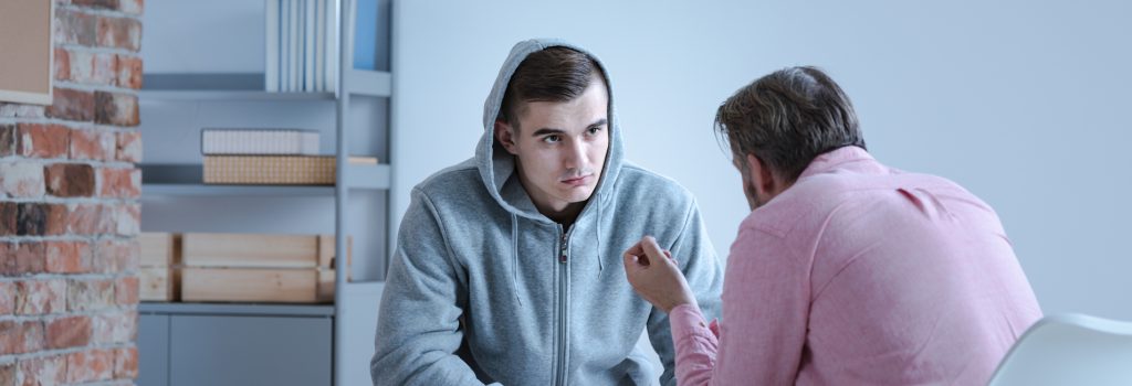 Opiate Detox - A young man who is in his last day at opiate detox talks to the doctor about the next steps of his drug rehab.